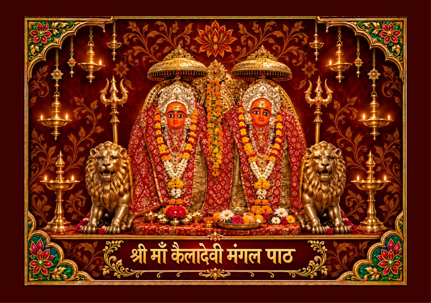Shree Maa Kaila Devi Mangal Path